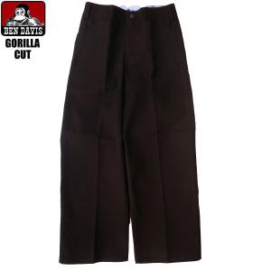 BEN DAVIS USA GORILLA CUT PANTS WORKPANTS BROWN ベンデイビス ゴリラカット パンツ ワークパンツ メンズ レディース ブラウン 送料無料