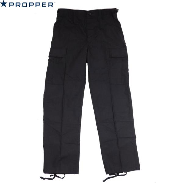 プロッパー プロパー ミリタリー カーゴ パンツ ブラック 軍パン メンズ PROPPER BDU ...