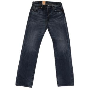 リーバイス 501 ストレート デニム パンツ エイジドヴィンテージ ブルー ジーンズ ジーパン 加工 Levi's 501 STRAIGHT DENIM PANT AGED VINTAGE 送料無料｜americanrushstore