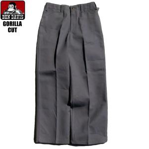 BEN DAVIS GORILLA CUT ワークパンツ 30x30 グレー BEN DAVIS USA GORILLA CUT WORKPANTS LIGHT GREY ベンデイビス ゴリラ