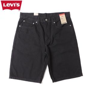 リーバイス 469 ルーズフィット ショートパンツ ハーフパンツ ブラック US企画 メンズ Levi's 469 LOOSE FIT SHORTS BLACK｜americanrushstore