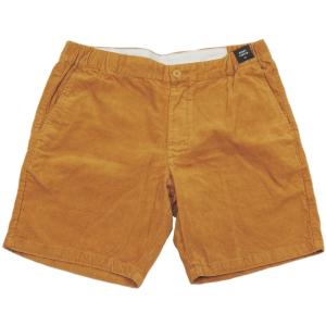 ルーカ メンズ ショーツ ハニー ブラウン ボトムス ショート ハーフパンツ コーデュロイ RVCA SHORTS HONEY BA041-602｜americanrushstore