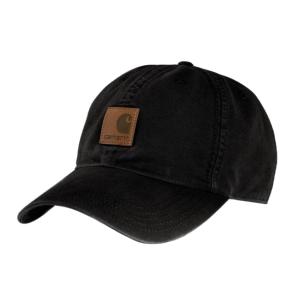 カーハート オデッサキャップ ブラック 6パネル ローキャップ メンズ レディース CARHARTT ODESSACAP 6PANEL CAP BLACK｜americanrushstore