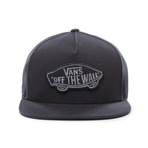 バンズ クラシック パッチ スナップバック キャップ ブラック OTWロゴ スケート 帽子 メンズ レディース VANS CLASSIC PATCH SNAPBACK CAP BLACK｜americanrushstore