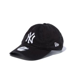 ニューエラ クロスストラップ ニューヨーク・ヤンキース キャップ ブラック 帽子 NEW ERA 9TWENTY NEW YORK YANKEES SNAPBACK CAP BLACK MLB｜americanrushstore