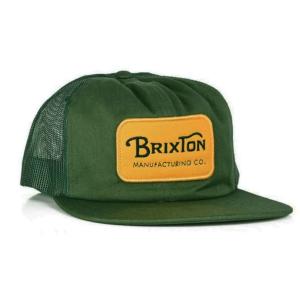 ブリクストン メッシュキャップ  キャップ トレッキング グリーン 帽子 BRIXTON GRADE HP TRUCKER HAT MESH CAP TREKKING GREEN 11645｜americanrushstore