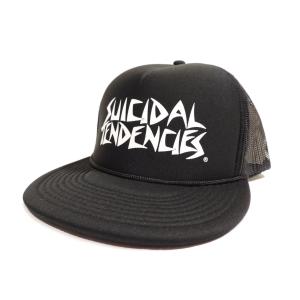 スーサイダル テンデンシーズ メッシュキャップ ブラック メンズ スケート サーフ SUICIDAL TENDENCIES OG FLIP UP HATS BLACK｜americanrushstore