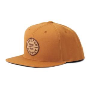 ブリクストン スナップバック キャップ ブラウン 帽子 メンズ レディース スケート サーフ BRIXTON OATH III SNAPBACK CAP COPPER｜americanrushstore