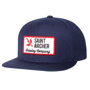 SAINT ARCHER / セイントアーチャー BREW PATCH SNAPBACK CAP スナップバック キャップ NAVY/RED/WHITE　ネイビー/レッド/ホワイト｜americanrushstore