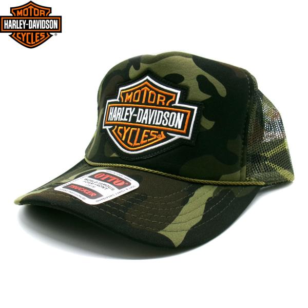 HARLEY DAVID SON ROAD DAWG CURVED BILL PATCH TRUCK...