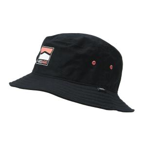 バンズ メンズ レディース バケットハット ブラック 帽子 VANS UNDERTONE II BUCKET HAT BLACK VN0A4TQBBLK｜americanrushstore