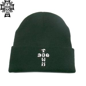 DOGTOWN（ドッグタウン） DOGTOWN CROSS LOGO BEANIE KNIT CAP
