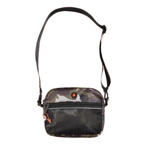 バムバッグ コンパクト ショルダーバッグ ウッドカモ ナイロン メンズ レディース スケート BUMBAG HI VIZ COMPACT XL NYLON SHOULDER BAG CAMO｜americanrushstore