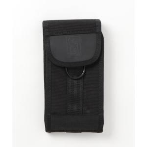 クローム ラージ フォンポーチ ブラック/ブラック スマホポーチ ケース CHROME PHONE LARGE POUCH BLACK/BLACK｜americanrushstore