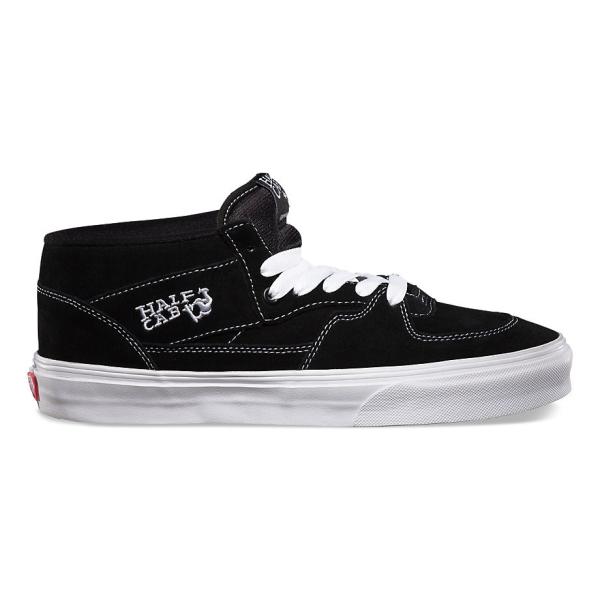 バンズ ハーフキャブ ブラック スエード メンズ レディース スケート VANS HALF CAB ...