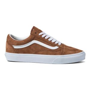 バンズ メンズ スニーカー オールドスクール ピッグスエード タートイズシェル 靴 VANS OLD SKOOL PIG SUEDE TORTOISE SHELL VN0A5JMI1RE｜americanrushstore