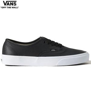VANS AUTHENTIC LEATHER BLACK VN000EGABPB バンズ メンズ スニーカー シューズ オーセンティック レザーブラック