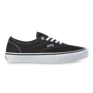 バンズ メンズ スニーカー スケート オーセンティック ブラック ホワイト スケートシューズ 靴 VANS SKATE AUTHENTIC BLACK/WHITE VN0A5FC8Y28｜americanrushstore