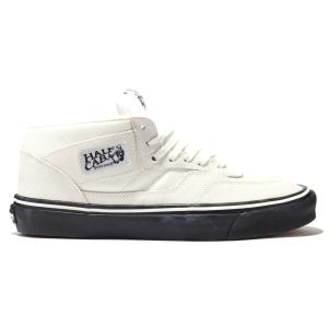 バンズ ハーフキャブ ホワイト/ブラック スエード メンズ レディース スケート VANS HALF CAB 33 DX ＷHITE/BLACK OA5KX6 送料無料