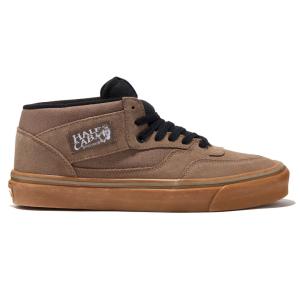 バンズ ハーフキャブ スモーク/ブラック スエード メンズ レディース スケート ブラウン VANS HALF CAB 33 DX SMOKE/BLACK OA5KX6 送料無料｜americanrushstore