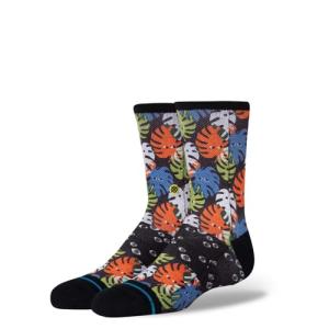 スタンス ソックス キッズ クルー ソックス マルチ 靴下 子供用 ボーイズ ガールズ キッズサイズ STANCE SOCKS KID'S EYE OF THE STORM KIDS MULTI｜americanrushstore