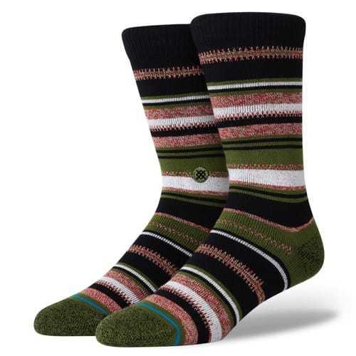 スタンス ソックス クルーソックス オリーブ  靴下 メンズ インフィニット STANCE SOCK...