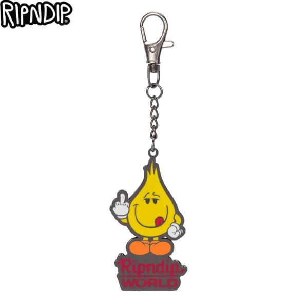 RIPNDIP F U FLAMEBOY KEYCHAIN BLACK リップンディップ メンズ レ...
