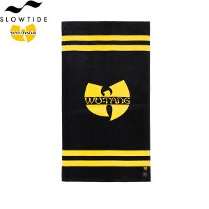 SLOWTIDE WU-TANG CLAN Worldwide Beach Towel BLACK スロータイド