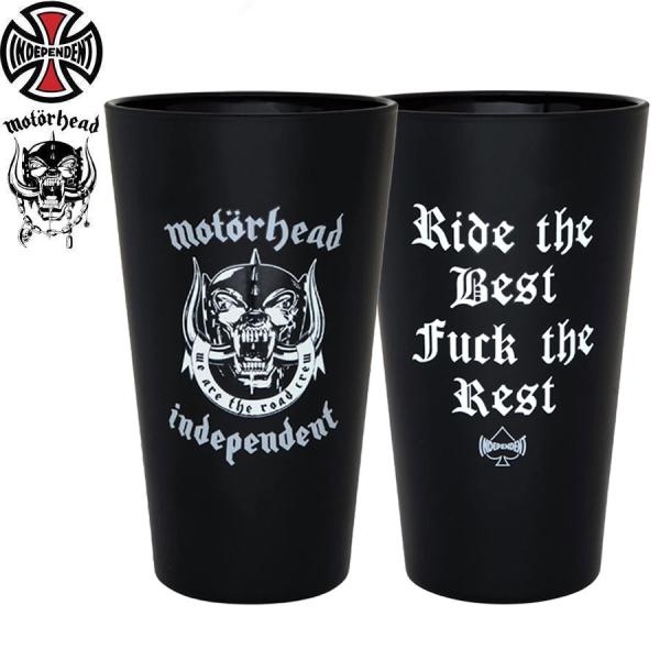 INDEPENDENT TRUCKS MOTORHEAD WARPIG GLASS BLACK イン...