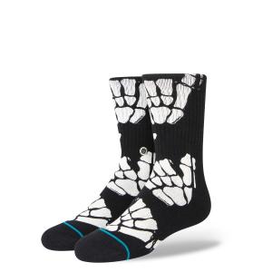 スタンス ソックス キッズ クルーソックス ブラック 子供用 靴下 STANCE SOCKS KIDS ZOMBIE HANG KIDS BLACK｜americanrushstore