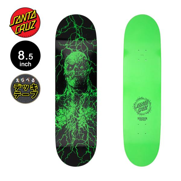 サンタクルーズ SANTA CRUZ スケボー デッキ 8.5 STRANGER THINGS VE...