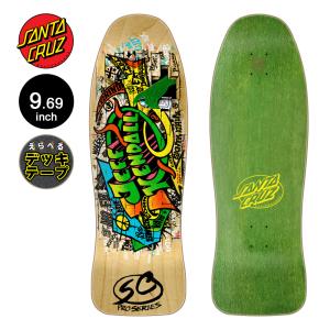 Rob Roskopp 　顔デザイン スケートボードデッキ SANTA CRUZ（サンタクルーズ） スケボー デッキ 9.9 ROSKOPP FACE TWO