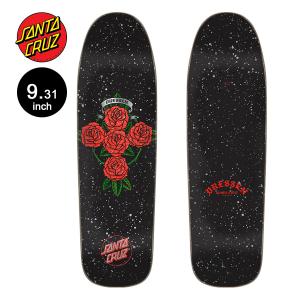 SANTA CRUZ サンタクルーズ スケボー デッキ 9.31 DRESSEN ROSE CROS...