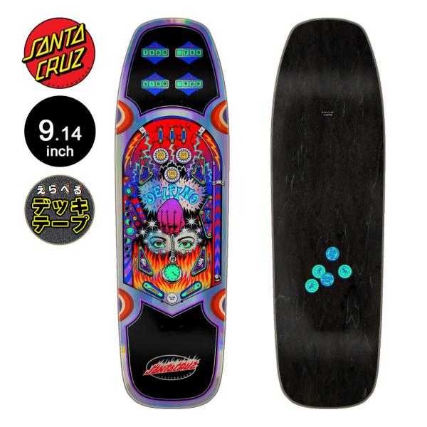 サンタクルーズ SANTA CRUZ スケボー デッキ 9.14 DELFINO PINBALL S...