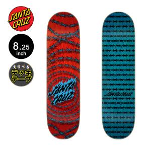 サンタクルーズ SANTA CRUZ スケボー デッキ 8.25 WIRED FLAME DOT BIRCH DECK スケートボード ストリート 板（2510）
