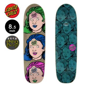 サンタクルーズ SANTA CRUZ スケボー デッキ 8.5 FEELBASE POSESSED HEAD DECK スケートボード ストリート 板(2602)