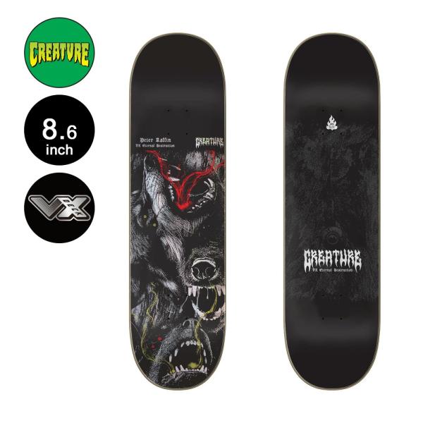 クリーチャー CREATURE スケボー デッキ 8.6 RAFFIN MORTEM VX PRO ...