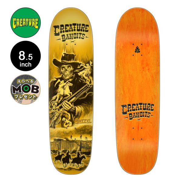 CREATURE クリーチャー スケボー 8.5 BAEKKEL BANDITS PRO DECK ...