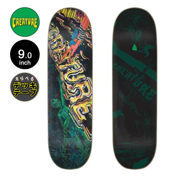 クリーチャー CREATURE スケボー デッキ 9.0 KIMBEL DEEP DIVE PRO ...
