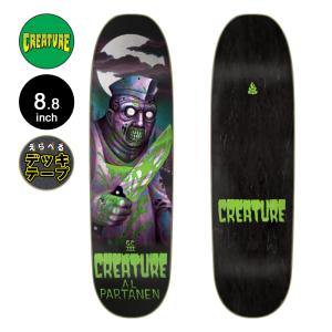 クリーチャー CREATURE スケボー デッキ 8.8 PARTANEN FEEDING TIME XX DECK アル・パルタネン デッキ プロモデル スケートボード (2507)