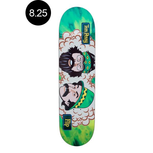 FLIP フリップ スケボー デッキ 8.25 PENNY GREEN ROOM PRO DECK ...