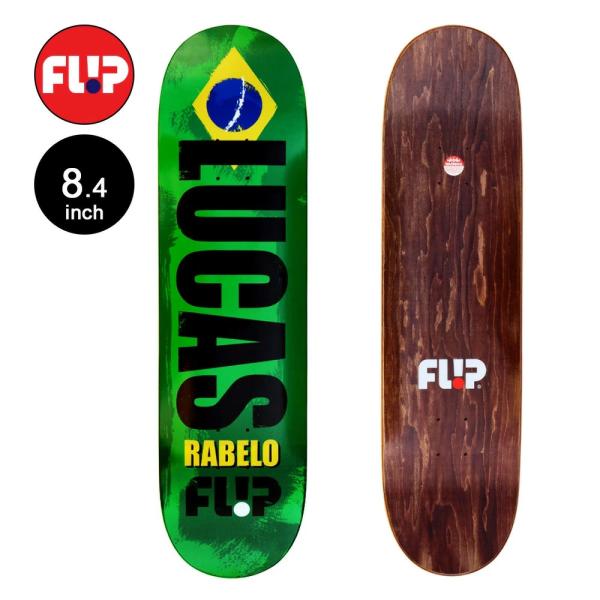 フリップ FLIP スケボー デッキ 8.4 INTERNATIONAL RABELO PRO DE...