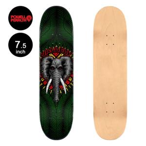 パウエル・ペラルタ POWELL PERALTA スケボー デッキ 7.5 MIKE VALLELY ELEPHANT GREEN DECK SHAPE 255 マイク・バレリー モデル スケートボード (2509)