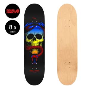 パウエル・ペラルタ POWELL PERALTA スケボー デッキ 8.0 MCGILL SKULL & SNAKE YELLOW FADE DECK SHAPE 247 マイク・マクギル スケートボード (2509)