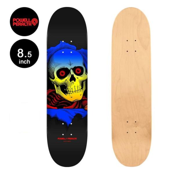 パウエル・ペラルタ POWELL PERALTA スケボー デッキ 8.5 RIPPER YELLO...