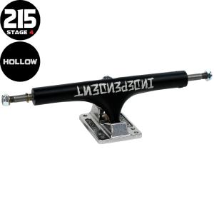 インディペンデント INDEPENDENT 215 HOLLOW DRESSEN BLACK/SILVER STANDARD TRUCKS(STAGE4) トラック スタンダード 1個(2602)