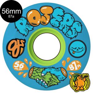 オージェイウィール OJ WHEELS 60mm HOT JUICE 78A ORANGE ソフト