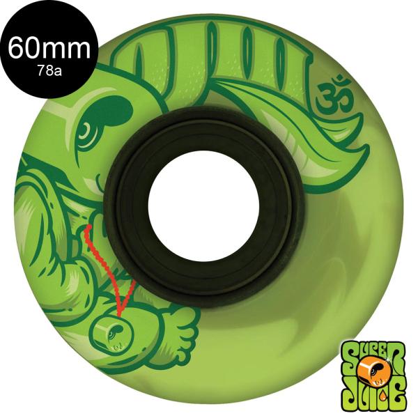 オージェイウィール OJ WHEELS 60mm CRU-ZEN EMERALD MARBLE SW...