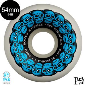 BONES WHEELS ボーンズ ウィール 54mm SPF CIRCLE SKULLS 84B ...