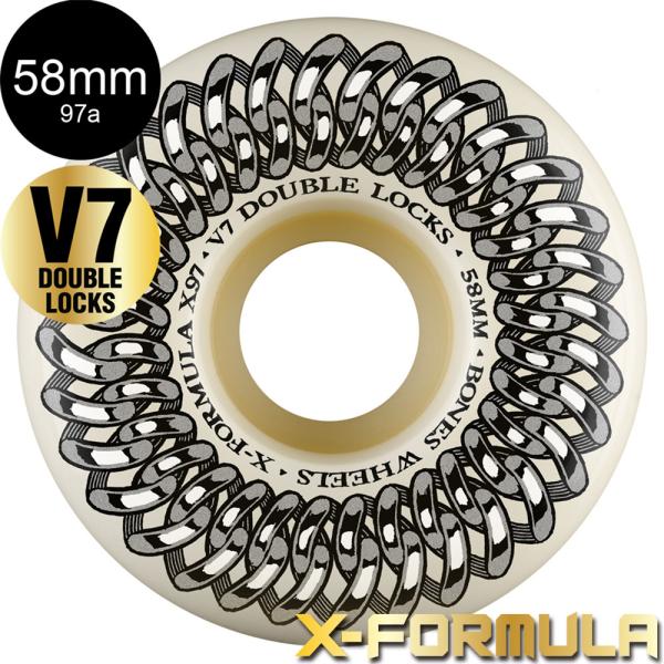 ボーンズ ウィール BONES WHEELS 58mm X-FORMULA DOUBLE LOCKS...